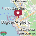 Map Alghero Darsena Apartment