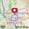 Map Porta del Vaticano
