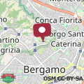 Map Porta Dipinta House Bergamo Alta