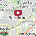 Map Porta Nuova Bergamo Apartments