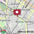 Mappa Porta Nuova Luxury 8 minutes from the Duomo, with AC and WiFi