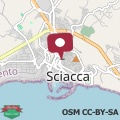 Map Porta Palermo Centro Sciacca