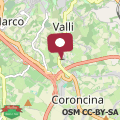 Mappa Porta Romana a 2km Il Nido romantico a Siena