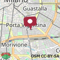 Mappa Porta Romana Experience - Authentic Milanese Flat