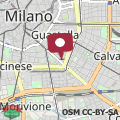 Map Porta Romana Terrace