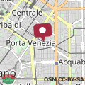 Karte Porta Venezia-Duomo Modern Loft AC WiFi