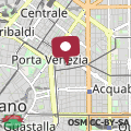 Mappa Porta Venezia M1 - Design Apartment in the Heart of Milan
