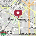 Map Milan Stay - Porta Venezia View