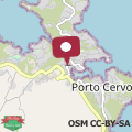 Mappa Porto Cervo- Accogliente bilocale, marina nuova