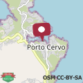 Map [PORTO CERVO CENTRO]VILLA CON PISCINA E PRIVACY E VISTA