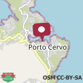 Map Porto Cervo Piazzetta Villa Con Piscina e Vista