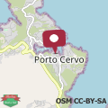 Map Porto Cervo Two-Levels Apt with Balconies and Parking