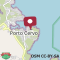Mappa PORTO CERVO CENTRO - Villa Hermes