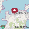 Map Porto Rotondo- pool and beach