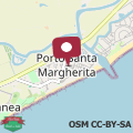 Map Apartment in Porto Santa Margherita by Beach