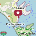 Map Portovenere, la Porta sul Mare