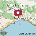 Mapa Positano Holiday House