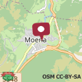 Map Post Hotel Moena