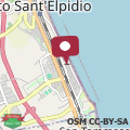 Mapa Pousada Copacabana Praia - AFFITTACAMERE - Casa Vacanza a Porto Sant'Elpidio