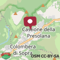 Map Presolana Suite in Love casa vacanza