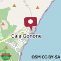 Mapa Prestigiosa Garden - Cala Gonone