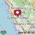 Karte Pretty Favetti - lovely apartment in Trieste with a sea view -