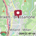 Mapa Priesterseminar Brixen