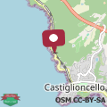 Map 2 Tuscan seafront apartments with private access to sea