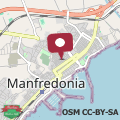 Map Puglia, Manfredonia nel cuore del Gargano