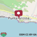 Mapa Punta Grossa - Porto Cesareo