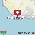 Mapa Punta Secca - DEGNO -