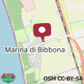 Mappa Quadrilocale a Marina di Bibbona rifCN B3 21