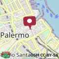 Mappa Quattro canti apartment Palermo centro storico