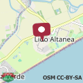 Mapa Quercia Lido Altanea