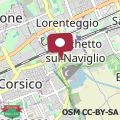 Map Quiet Home with Terrace - 20 min from Milan Duomo