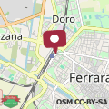 Mappa Radisson Hotel Ferrara