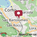 Mapa Raffaella Home in Como center