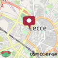 Mappa Raffinata Suite La Luna con giardino nel centro Lecce - Free Parking - WiFi