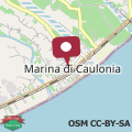 Mapa Raggio di Sole Casa vacanze Caulonia Marina a 800m dalla spiaggia