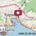 Mappa Rapallo Charm in green