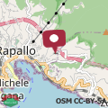Mappa Rapallo La Vista by PortofinoVacanze