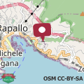 Map Rapallo - Terrazzo - Close to the sea - AC