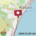 Mapa RE SOLE Alassio