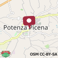 Mapa Red House Accomodation Potenza Picena