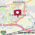 Mapa Red House Tiburtina