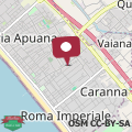 Mapa Red Villa In Forte Dei Marmi