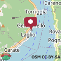 Map Regina di Laglio - Free Parking, Garden, Lake View