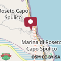 Karte Relais Capo Spulico