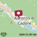 Mappa Renovated attic in Auronzo