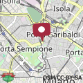 Mappa Piazzale Biancamano 1 bdr by Rentopolis